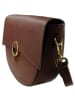 Toscanto Leder Umhängetasche, Citytasche Toscanto Tasche dunkelbraun ca. 30cm