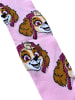 Paw Patrol 2er Pack Paw Patrol Strumpfhose Skye Strickstrumpfhose in grau/rosa