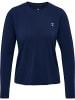 Hummel T-Shirt Hmlyoga Multisport Damen in DRESS BLUES