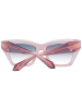 Ana Hickmann Frauen Sonnenbrille Katzenauge Rose