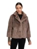 Betty Barclay Kunstfelljacke in taupe