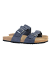 Geox Ghita-Pantoletten aus Leder Blau