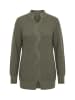 Ulla Popken Pullover in dunkel khaki