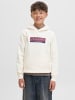 JACK & JONES Junior Kapuzenpullover in Antique White