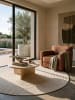 KADIMA DESIGN Teppich Outdoor MEZEN Abstrakt Polypropylen in Creme