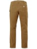 CARHARTT  Arbeitshose "Slim-Fit Crawford 103224" in Braun