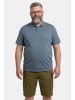 Men Plus Poloshirt in blau