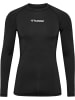 Hummel T-Shirt "Hmlbl Performance Tee L/S" in Schwarz