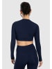 SMILODOX Longsleeve Tisha in Marineblau