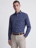 Jack & Jones Popelin Hemd in Navy Blazer