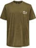 Hummel Hummel T-Shirt Hmlmustral Kinder Atmungsaktiv in DARK OLIVE