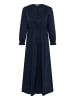 CULTURE Kleid CUelna Feminine in Blue Iris