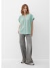 QS Bluse in 6092_ozeangrün