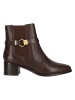 Clarks Ankle Boots Wreen Buckle in 5228 Dark Brown Lea