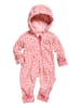 Playshoes Fleece-Overall Leo-Print in Rosa