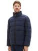 Tom Tailor Winter Jacke mit Kapuze Warm puffer jacket in Dunkelblau