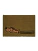 relaxdays Fußmatte "Hund" in Grün - (B)60 x (T)40 cm