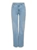 ONLY Jeans mit weitem Bein in Light Blue Denim