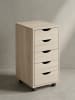 KADIMA DESIGN Rollcontainer | Sonoma, 33x64x38cm, 5 Schubladen