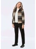 GOLDNER Jacke in schwarz / gemustert