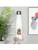 Mr. & Mrs. Panda Thermosflasche Bär Lied ohne Spruch in Weiß