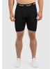 SMILODOX Laufshorts Zeyn in Schwarz