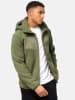 STONE HARBOUR Fleecejacke Illian in Olive Leaf