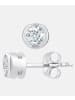 Diamant L'éternel Ohrringe aus 375 Weißgold mit Diamant