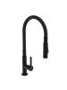 Franz Joseph Schütte GLASGOW Spültischarmatur, Schwarz matt, mit Soft-Touch Schlauch