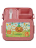 Mr. & Mrs. Panda Bento Box Spinne Agathe Party Design ohne Spruch in Rot Pastell