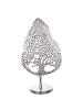 GILDE Skulptur "Tree" in Silber - H. 51 cm - B. 28 cm