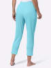 Sieh an! 7/8-Freizeithose in aquamarin