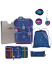 DerDieDas Schulrucksack ErgoFlex Tiny Set in Deep Ocean