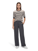 Betty Barclay Feinstrickpullover kurzarm in Patch Beige/Black