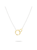 LIEBESKIND BERLIN Halskette The Organic Twist in bicolor silber / gold