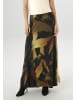 Aniston SELECTED Maxirock in camel-schwarz-beige-terra-senfgelb-schwarz-oliv