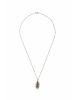 Gemshine Halskette mit Anhänger Alpin Baum Tanne Wald - Sportschmuck in silver coloured