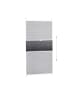 relaxdays 3 x Plissee in Grau - (L)130 x (B)100 cm