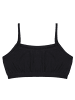 TupTam Mädchen Bustier mit Spaghettiträger 5er Pack in schwarz