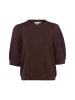 Marie Lund Sweatshirt in schoko - 0004