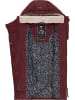 ragwear Steppweste Pavla Vest in Wine Red