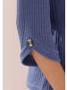 LASCANA 3/4-Arm-Shirt in blau