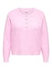 ONLY Carmakoma Strickpullover in Romance Rose