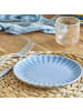 Bloomingville Kuchenteller LATINA Hellblau 20 cm
