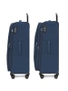 Stratic taska 4-Rollen Trolley L 76 cm mit Dehnfalte in navy