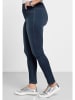 sheego Jeggings in dark blue Denim