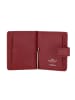 Golden Head Polo Geldbörse RFID Schutz Leder 10 cm Geldscheinklammer rot