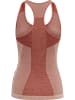 Hummel Hummel Top Hmlclea Yoga Damen Dehnbarem Atmungsaktiv Schnelltrocknend Nahtlosen in WITHERED ROSE/ROSE TAN MELANGE