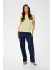 SAINT TROPEZ T-Shirt kurzarm HagaSZ Gerade Passform in Pineapple Slice