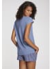 VIVANCE DREAMS Pyjamashorts in blau-rosa-gestreift